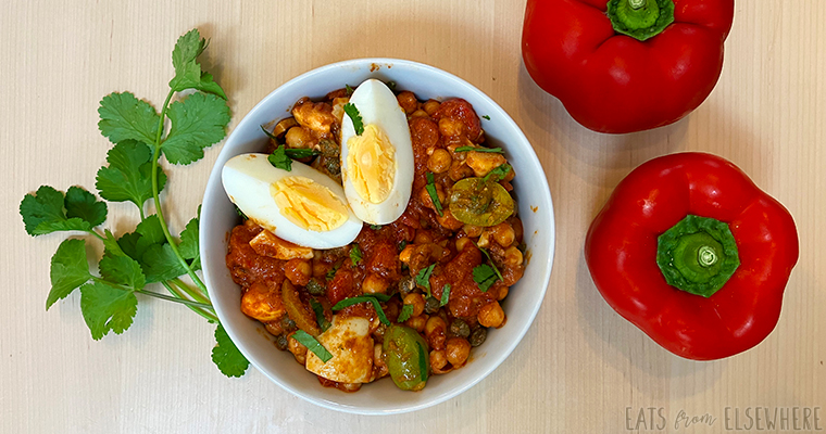 Tunisian-Inspired Chickpea Salad with Harissa Dressing