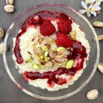 orange blossom rice pudding