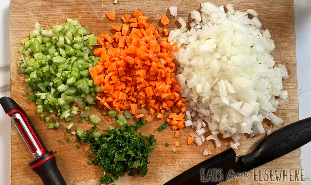 vegetables in the ultimate umami tomato sauce