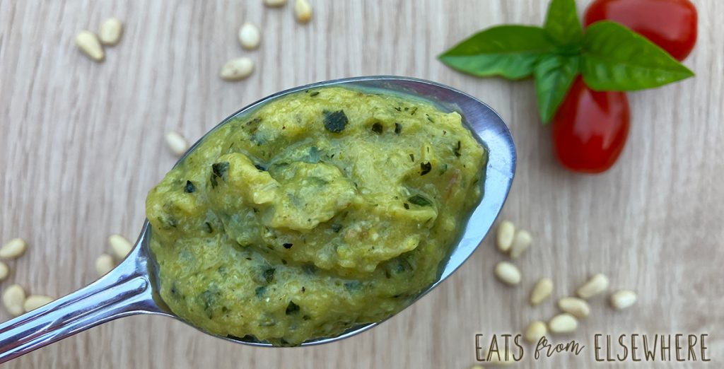 lemony zucchini pasta sauce