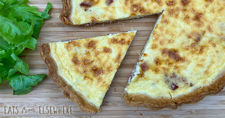 French quiche Lorraine