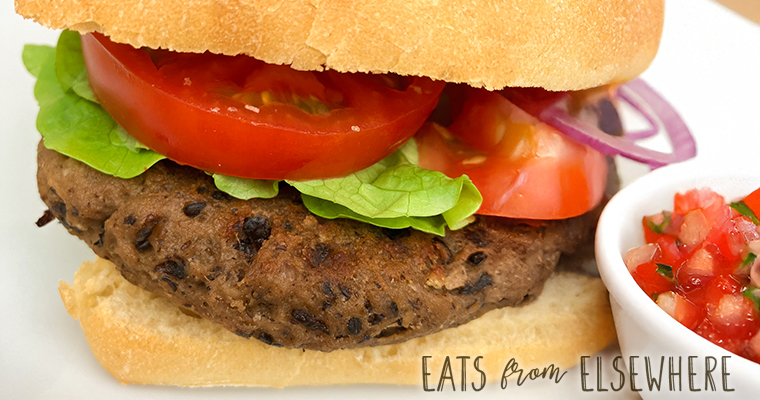 THE black bean burger that doesn’t fall apart
