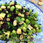 black rice & edamame bowl
