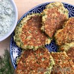 Fennel chickpea fritters