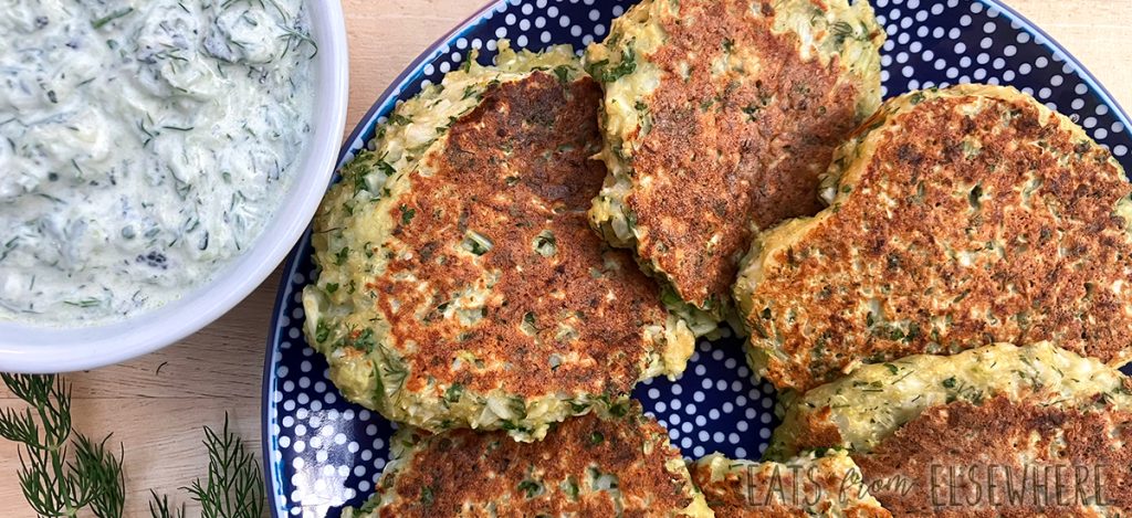 Fennel chickpea fritters