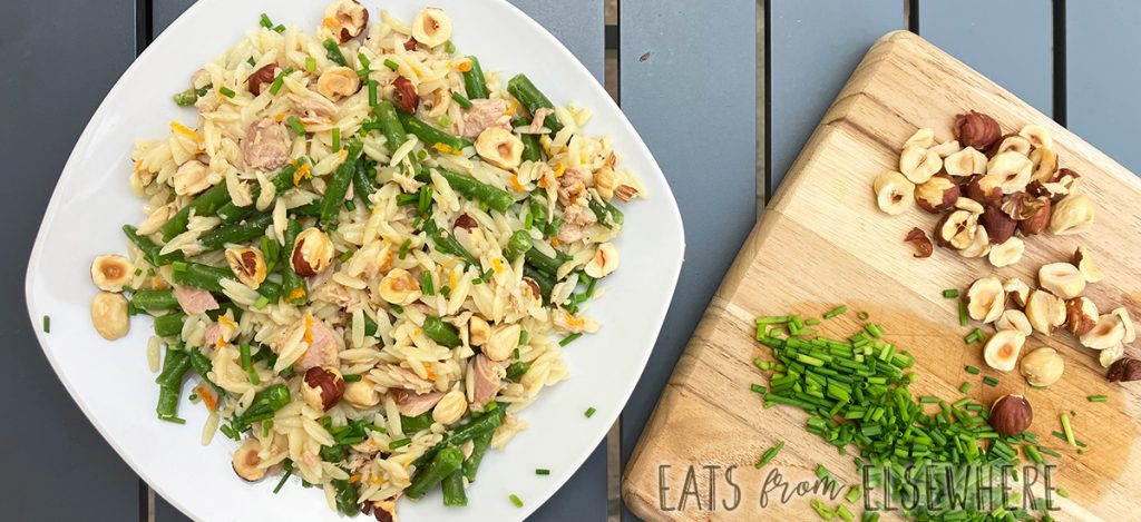 orzo salad with tuna and green beans